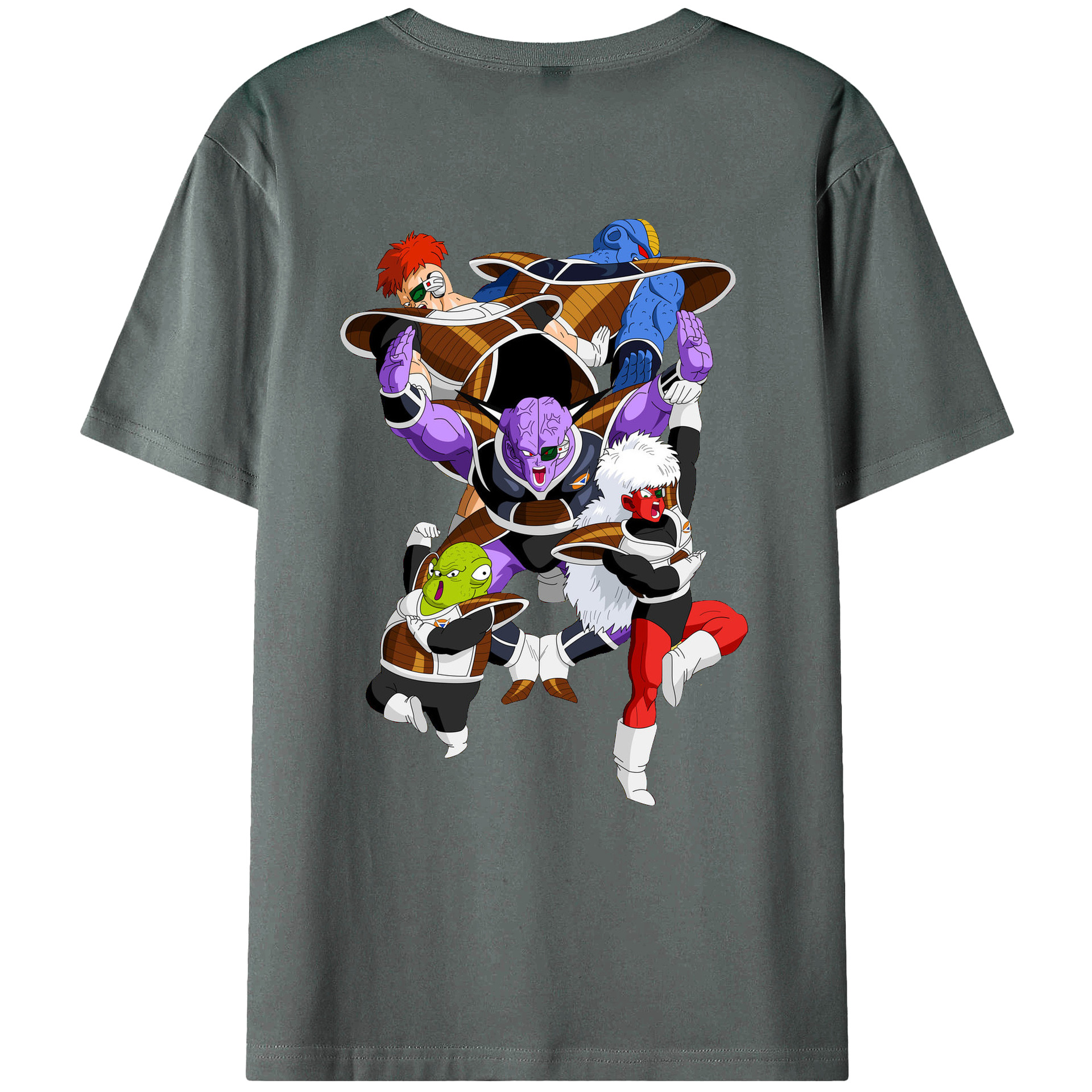 （画像用） ドラゴンボール DRAGON BALL 綿100％ メンズ半袖Tシャツ（バックプリント） 通気性